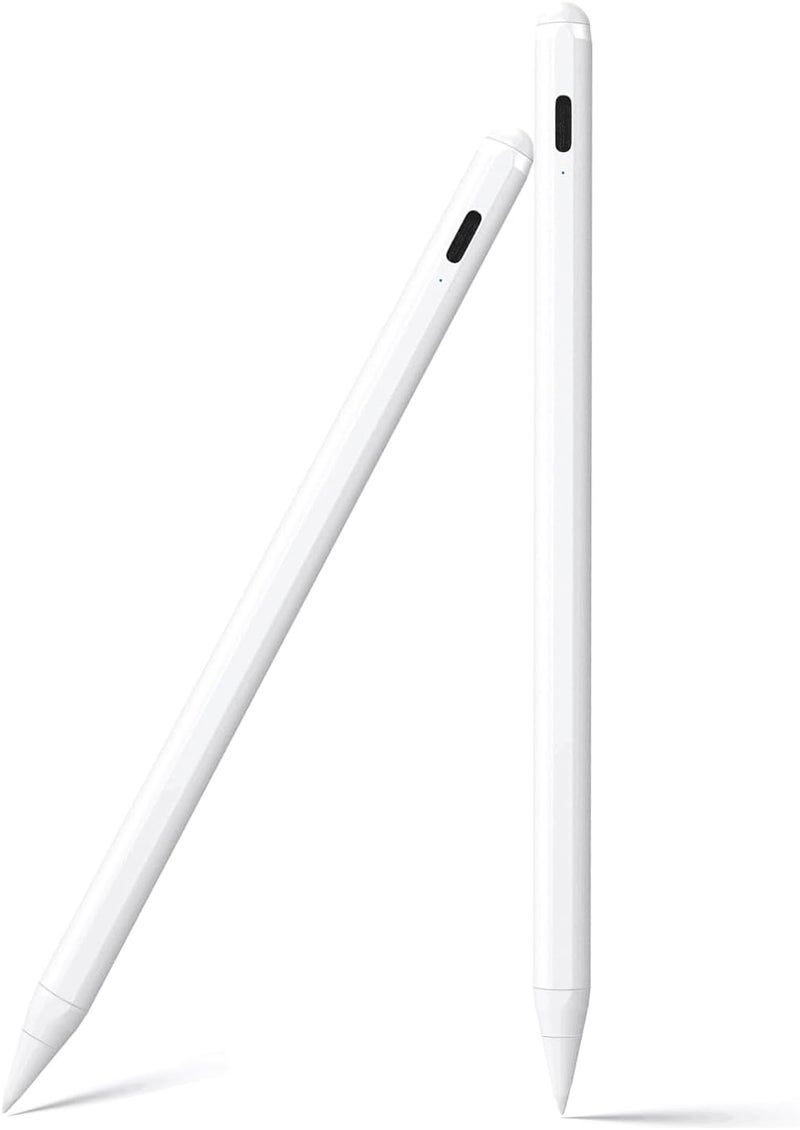 SuitMeeUp Stylus Pen for iPad Pencil 6th-10th&11th Gen,2Pack Pencil Pro with Palm Rejection iPad Pen for 2018-2025 iPadPro 11/12.9/13in/M4,iPad Air 13/11(M2/M3),iPad Air 3/4/5,iPadMini 7/6/5 - Image 1